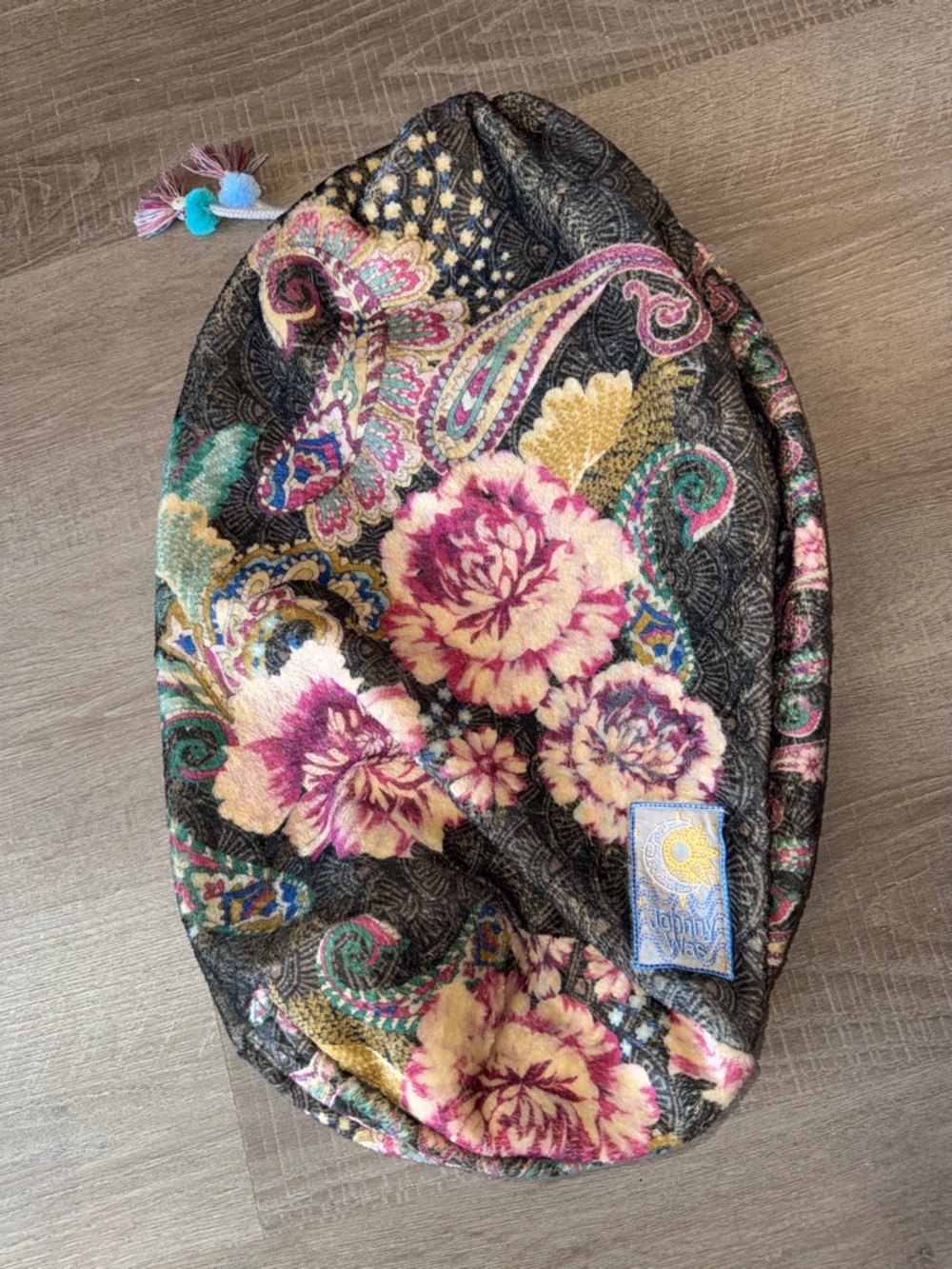 Johnny Was Laurel Canyon Floral Blanket Sling Bag - Pouch Only